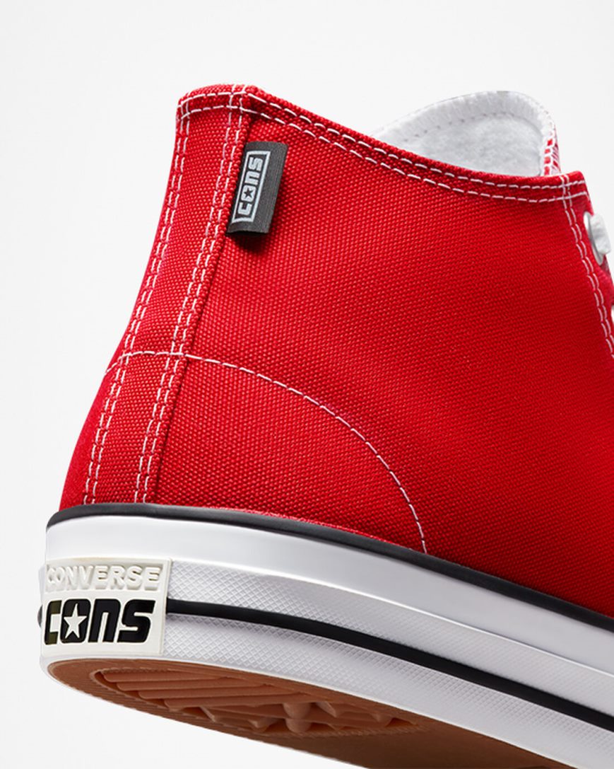 Men's Converse CONS Chuck Taylor All Star Pro Skate Shoes Red / White / Black | AU 013C4M